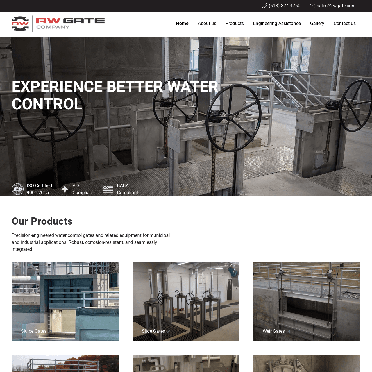 After screenshot for How RW Gate Transformed Their Online Presence with Blackjay