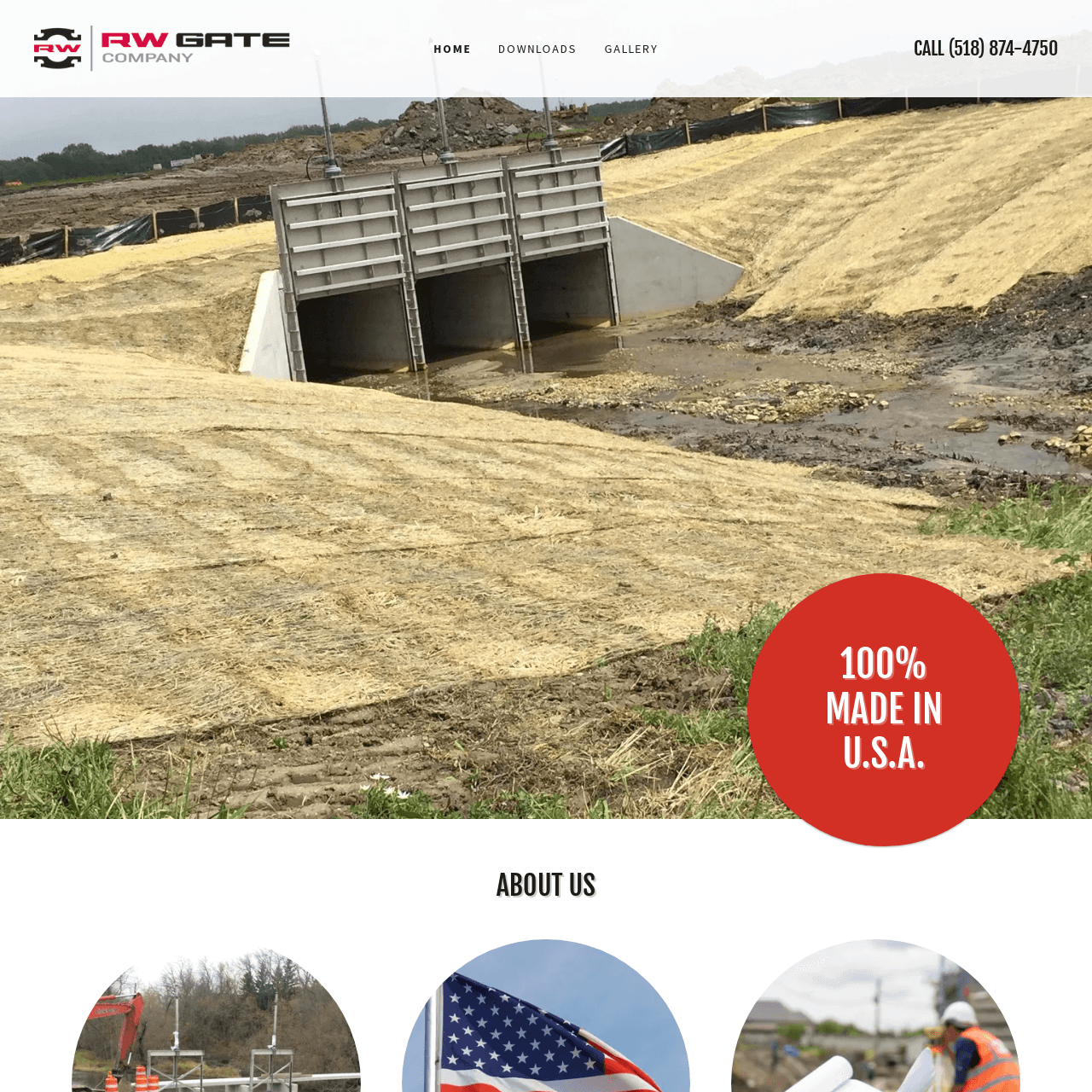 Before screenshot for How RW Gate Transformed Their Online Presence with Blackjay